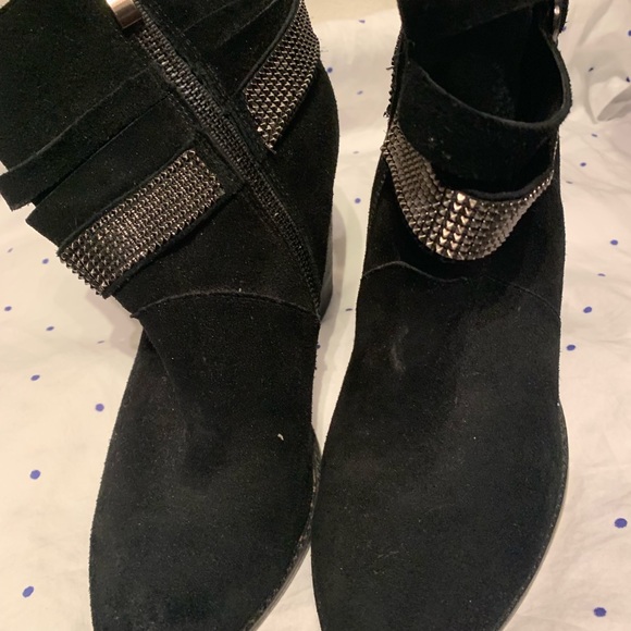 Nine West ankle boots buckle heels Sz 10 New - Picture 2 of 8